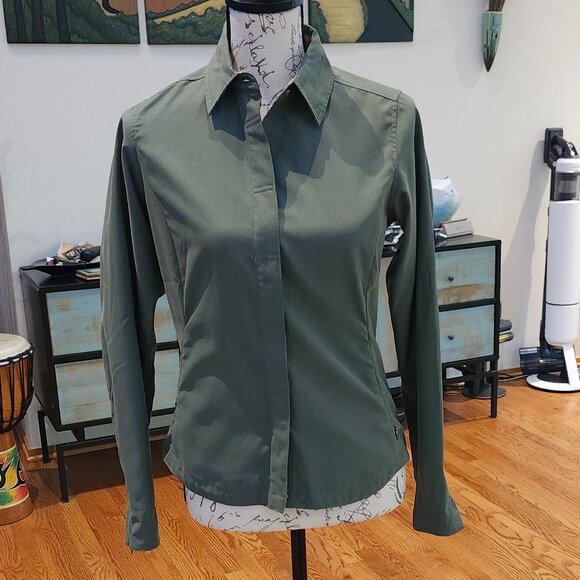 Columbia Olive Green Shacket (Tamiami) - Picture 1 of 11